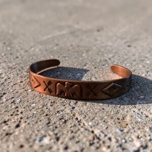 Solid Copper Cuff Bracelet